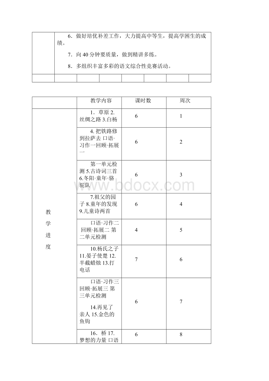 春人教版五年级下册语文一二单元全部教案Word格式.docx_第3页