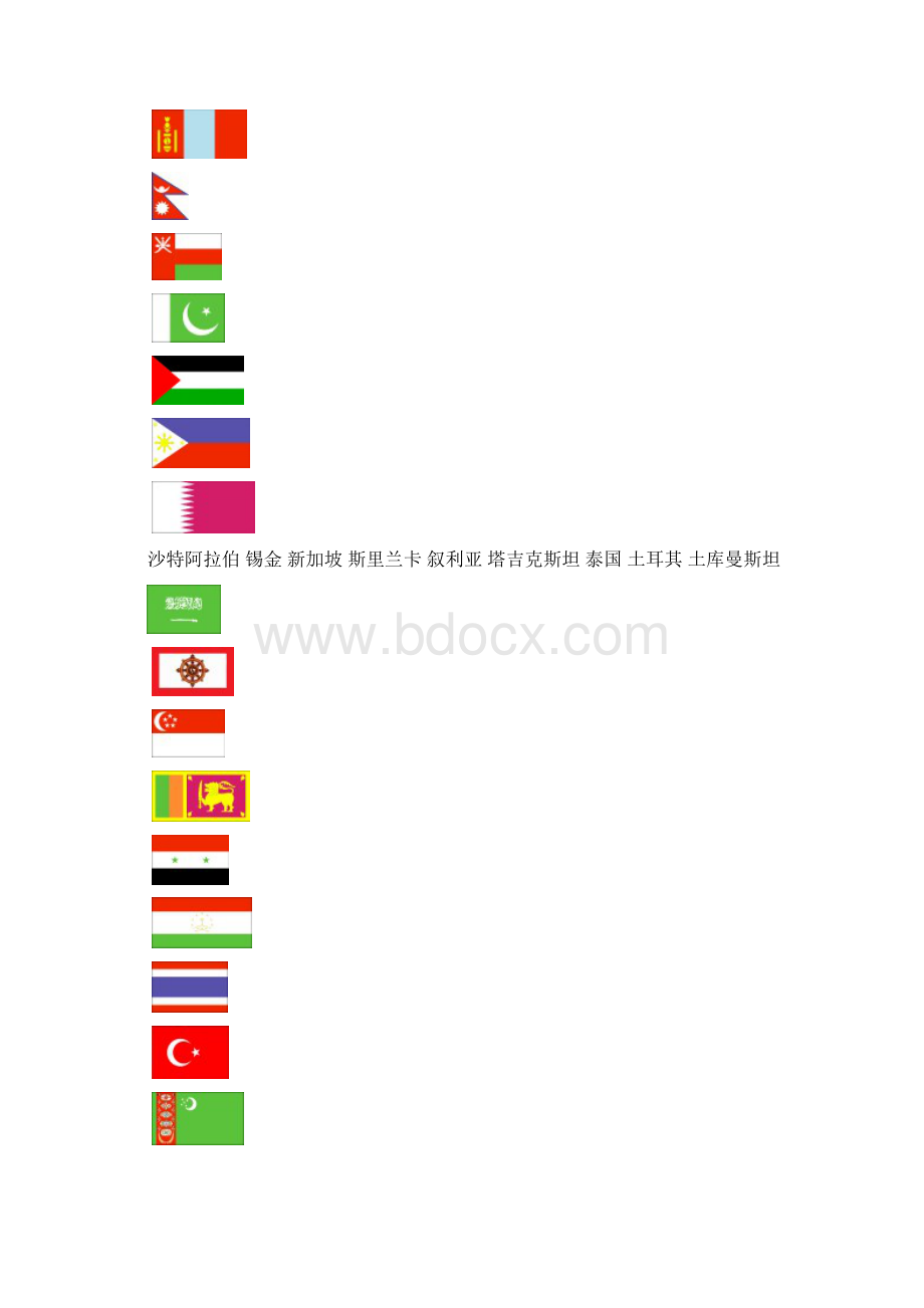 世界各国国旗全包括名称.docx_第3页