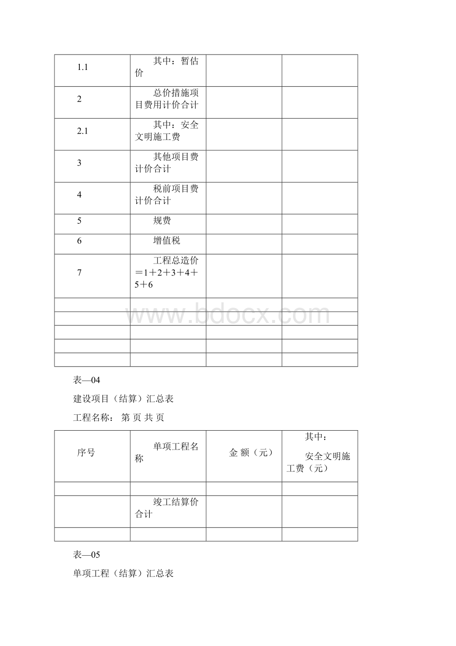 工程预结算书.docx_第3页