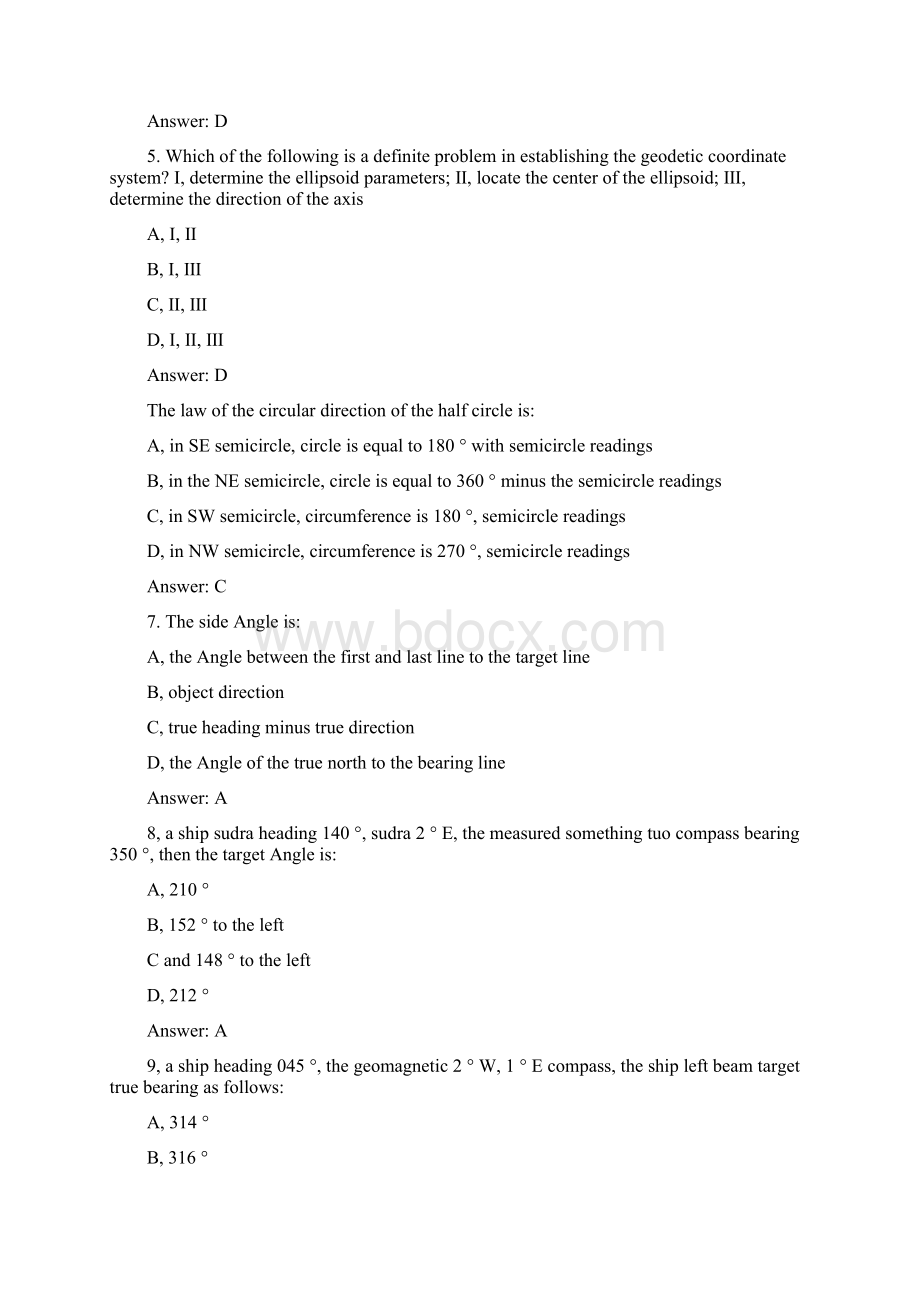 期航海学二三副Fortyfour voyages two and three.docx_第2页