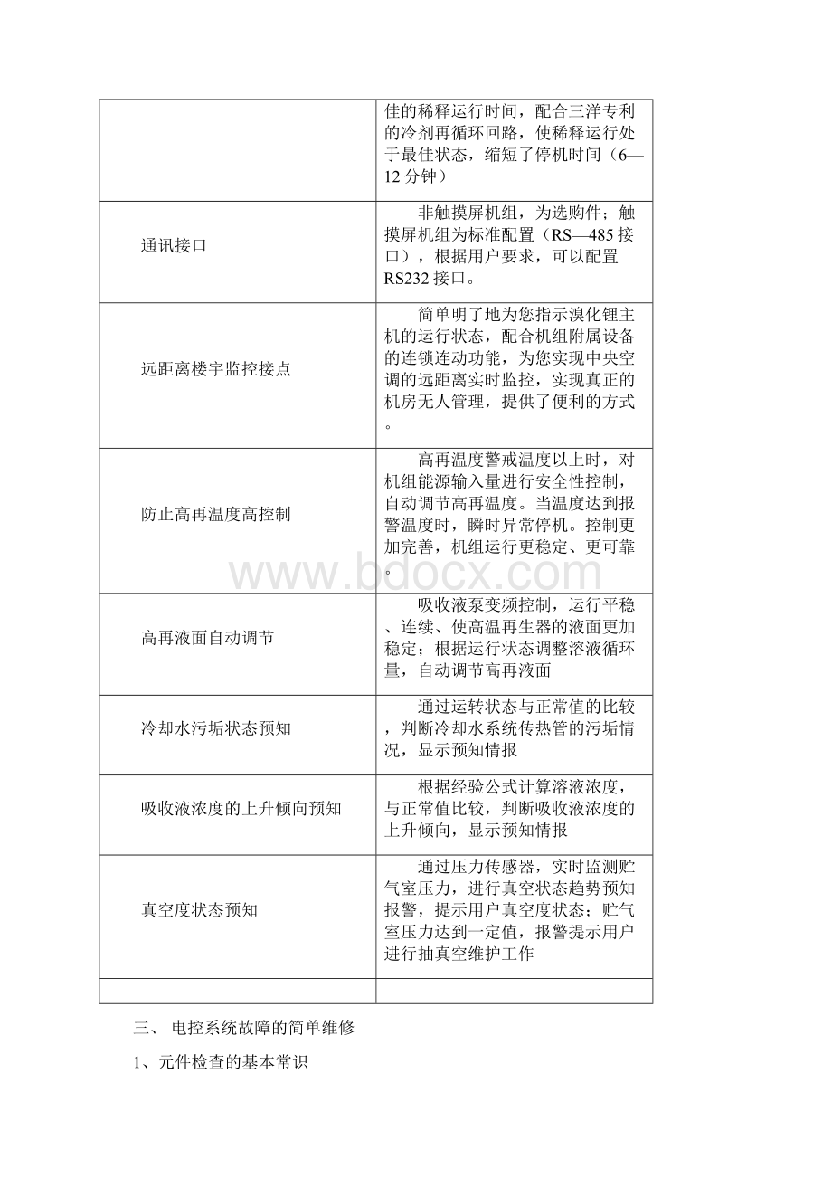 大连三洋溴冷机电控系统组成Word文档格式.docx_第3页