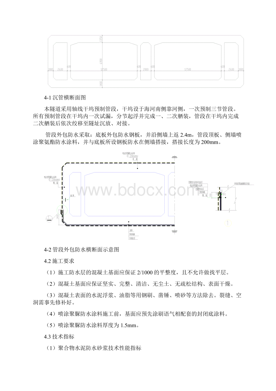 沉管聚脲防水涂料施工专项方案.docx_第2页