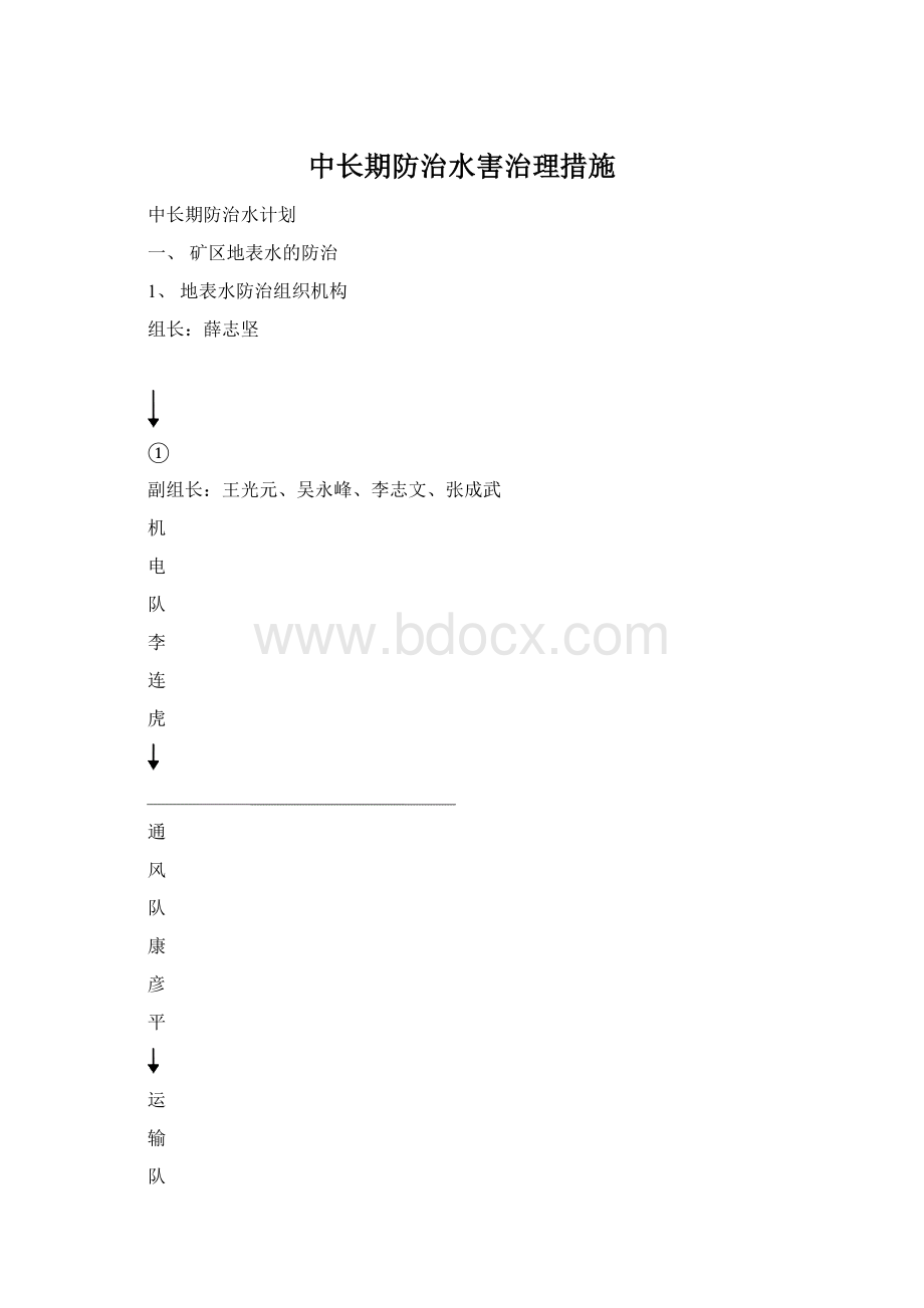 中长期防治水害治理措施.docx