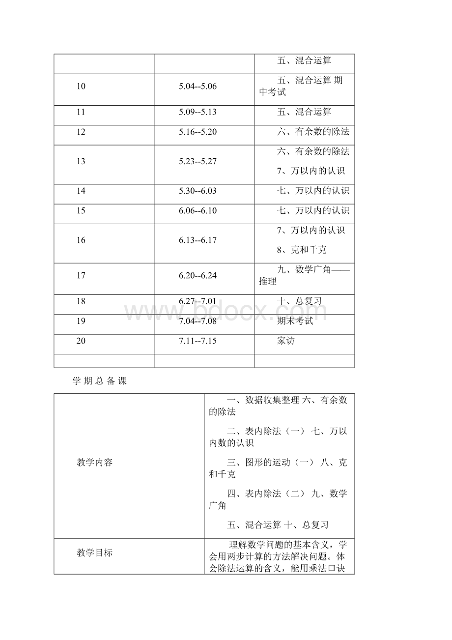 最新学年春季学期人教版小学二年级数学下册教案收藏版.docx_第2页