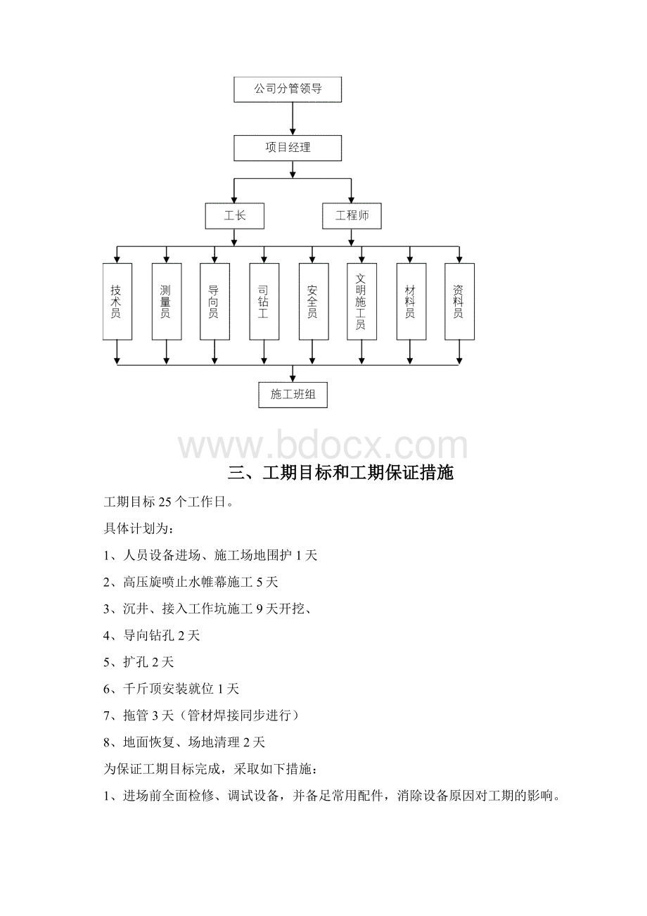 燃气顶管工程施工组织方案参考资料.docx_第3页