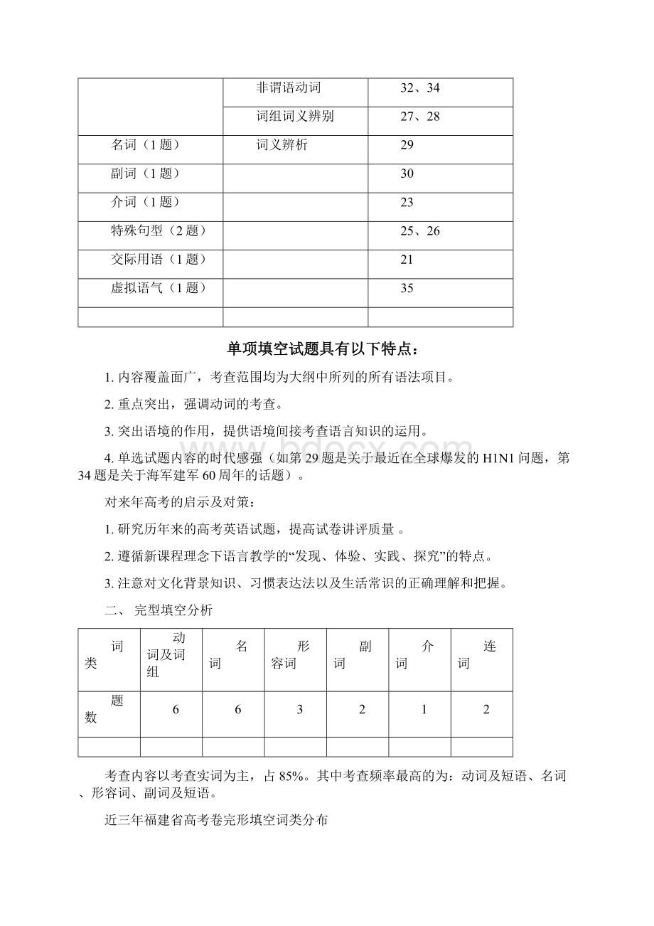 无私奉献福建高考英语讲座文档格式.docx_第3页