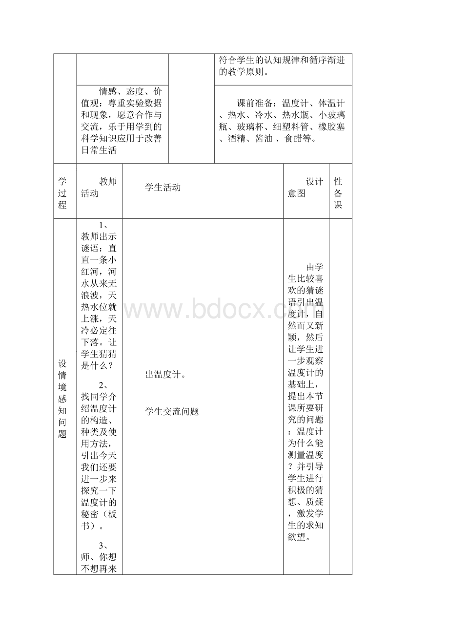 最新小学青岛版科学四年级下册109页全册公开课教学设计Word文件下载.docx_第2页