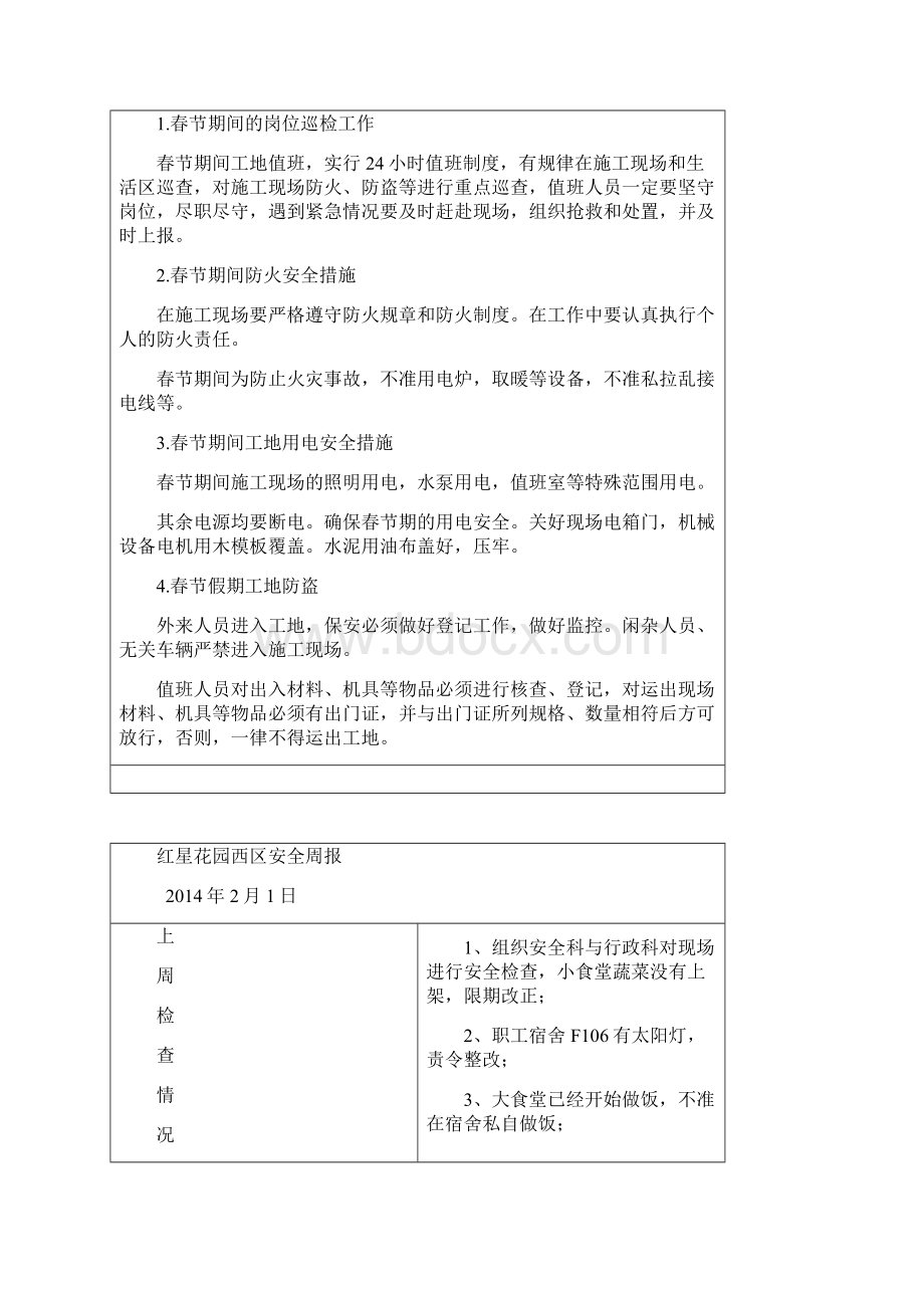 建筑项目工程安全周报.docx_第2页