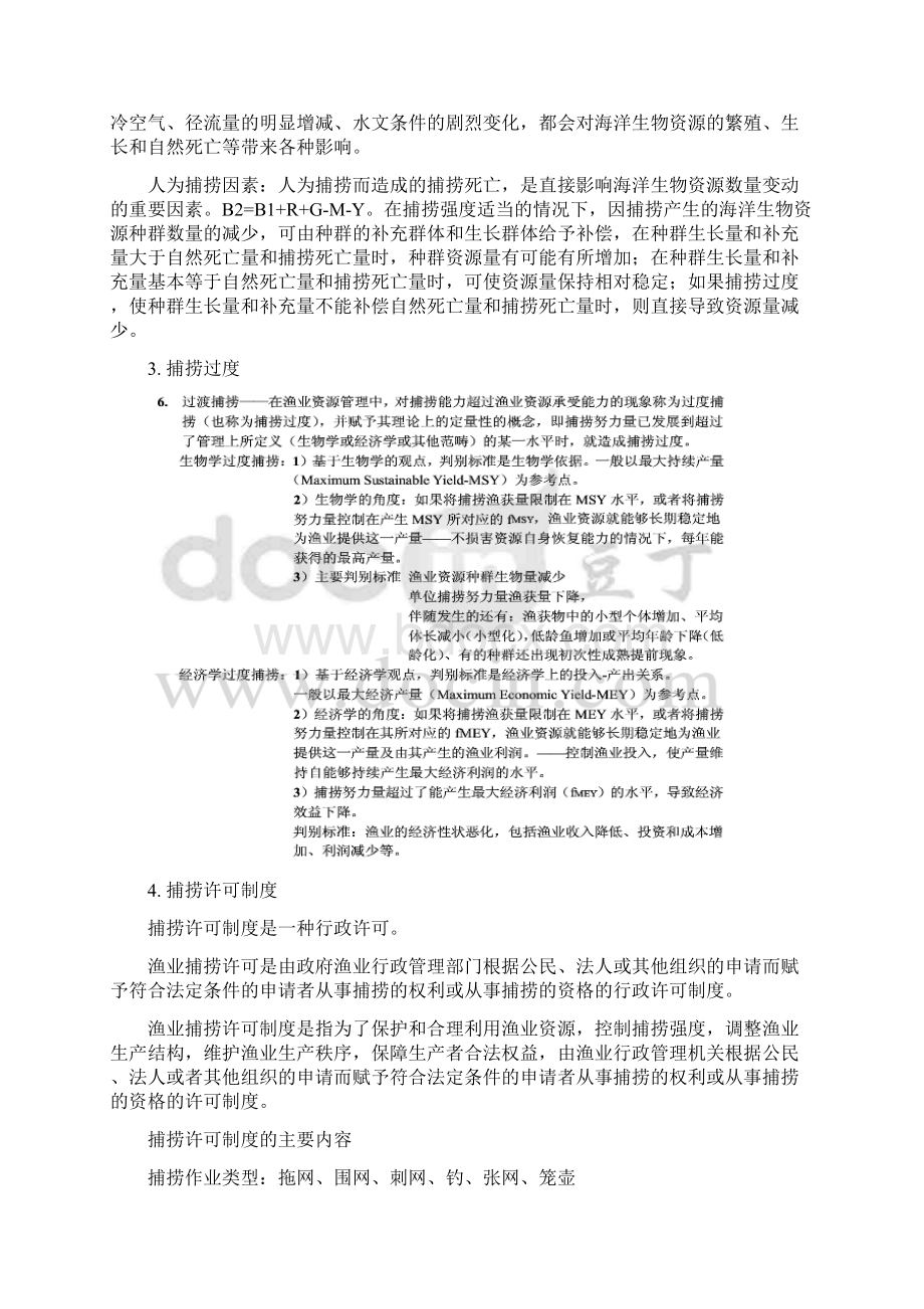 海洋生物资源管理期末复习Word文件下载.docx_第3页