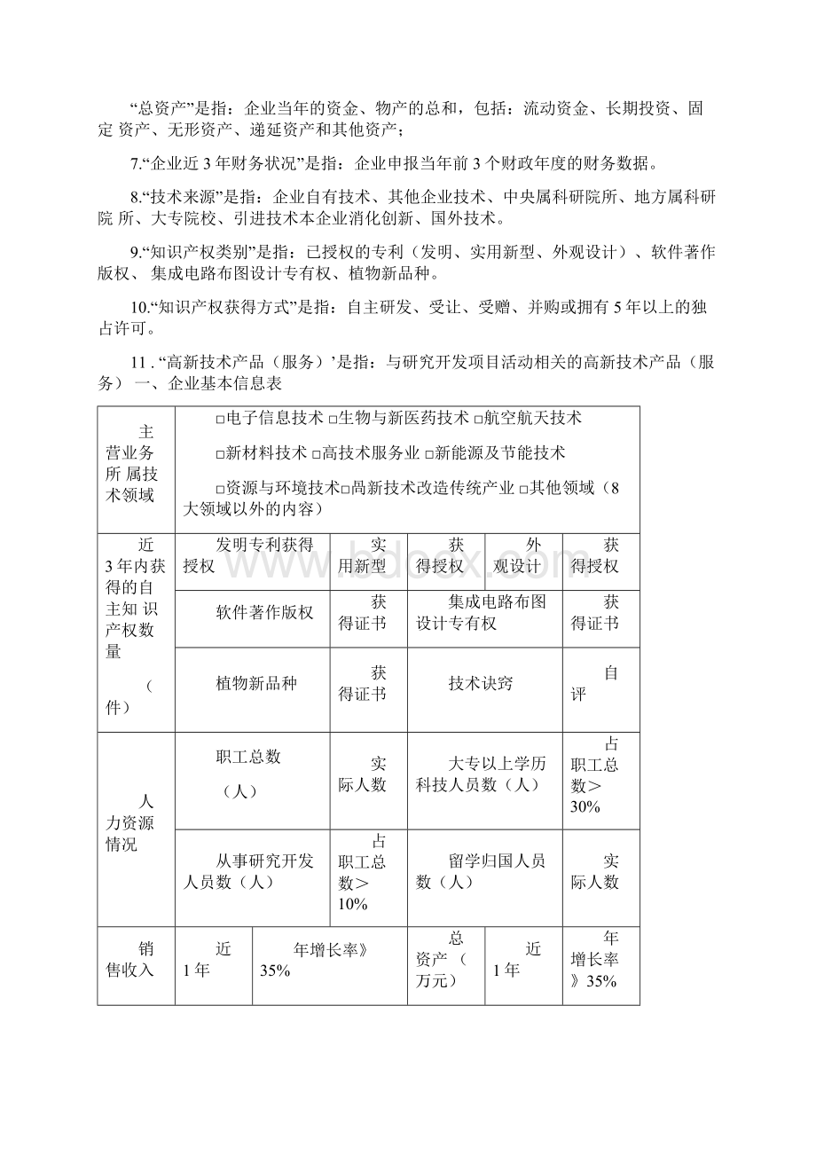 高新技术企业申报详细说明Word格式.docx_第2页