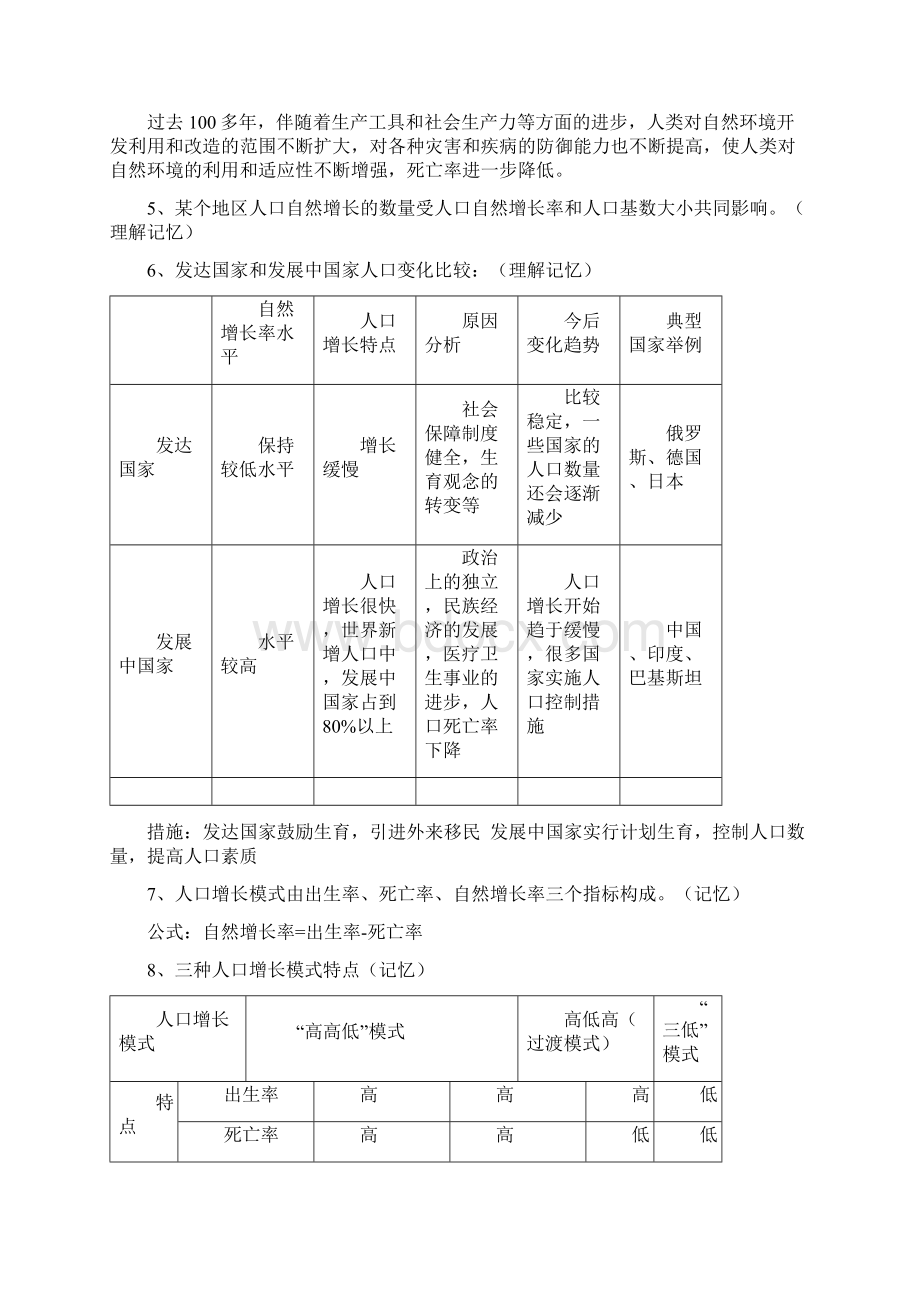 高一地理必修二知识点总结.docx_第2页