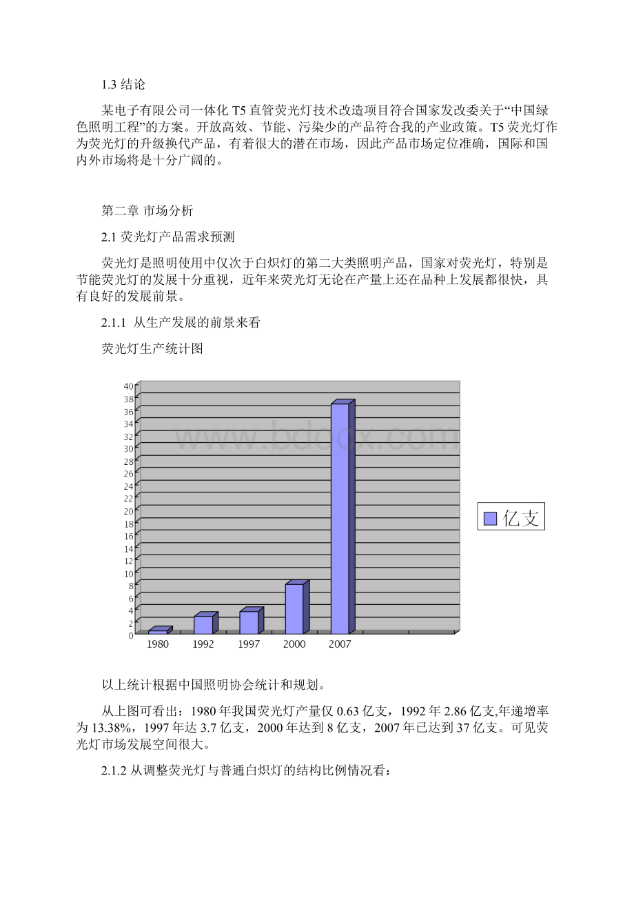 建设T5直管荧光灯生产项目可行性研究报告.docx_第2页