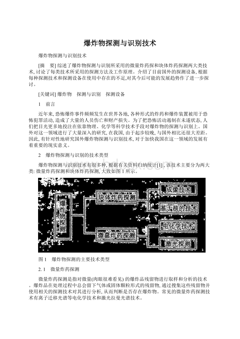 爆炸物探测与识别技术.docx_第1页