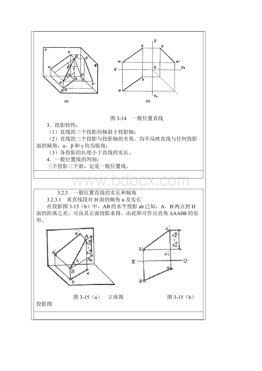 直线的投影讲义MicrosoftWord文档.docx_第3页