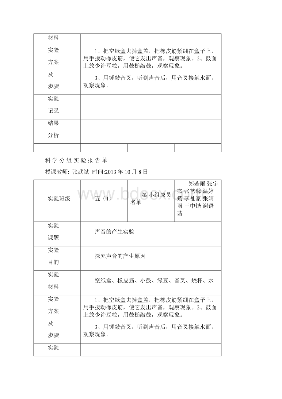 五年级科学实验报告Word文档下载推荐.docx_第3页