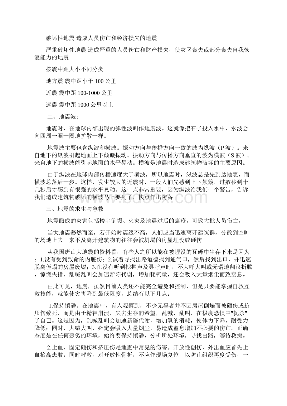 抗震救灾综合知识手册.docx_第2页