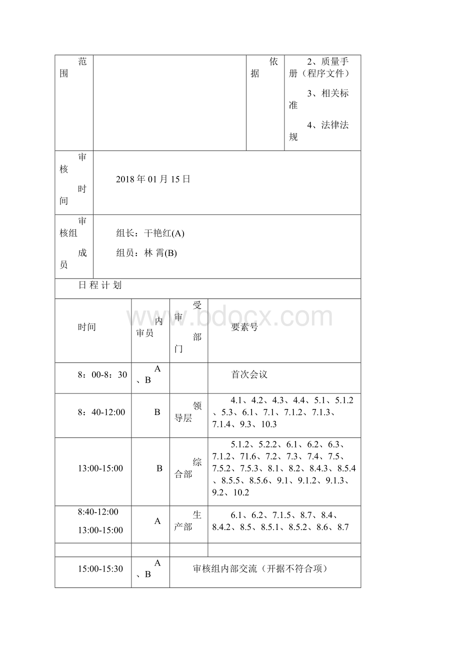 屠宰厂内审审核资料.docx_第3页