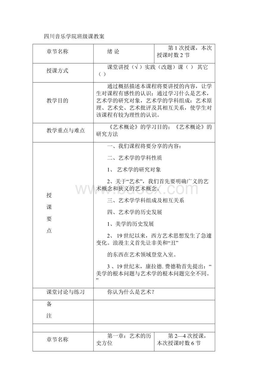 四川音乐学院班级课教案docWord格式文档下载.docx_第3页