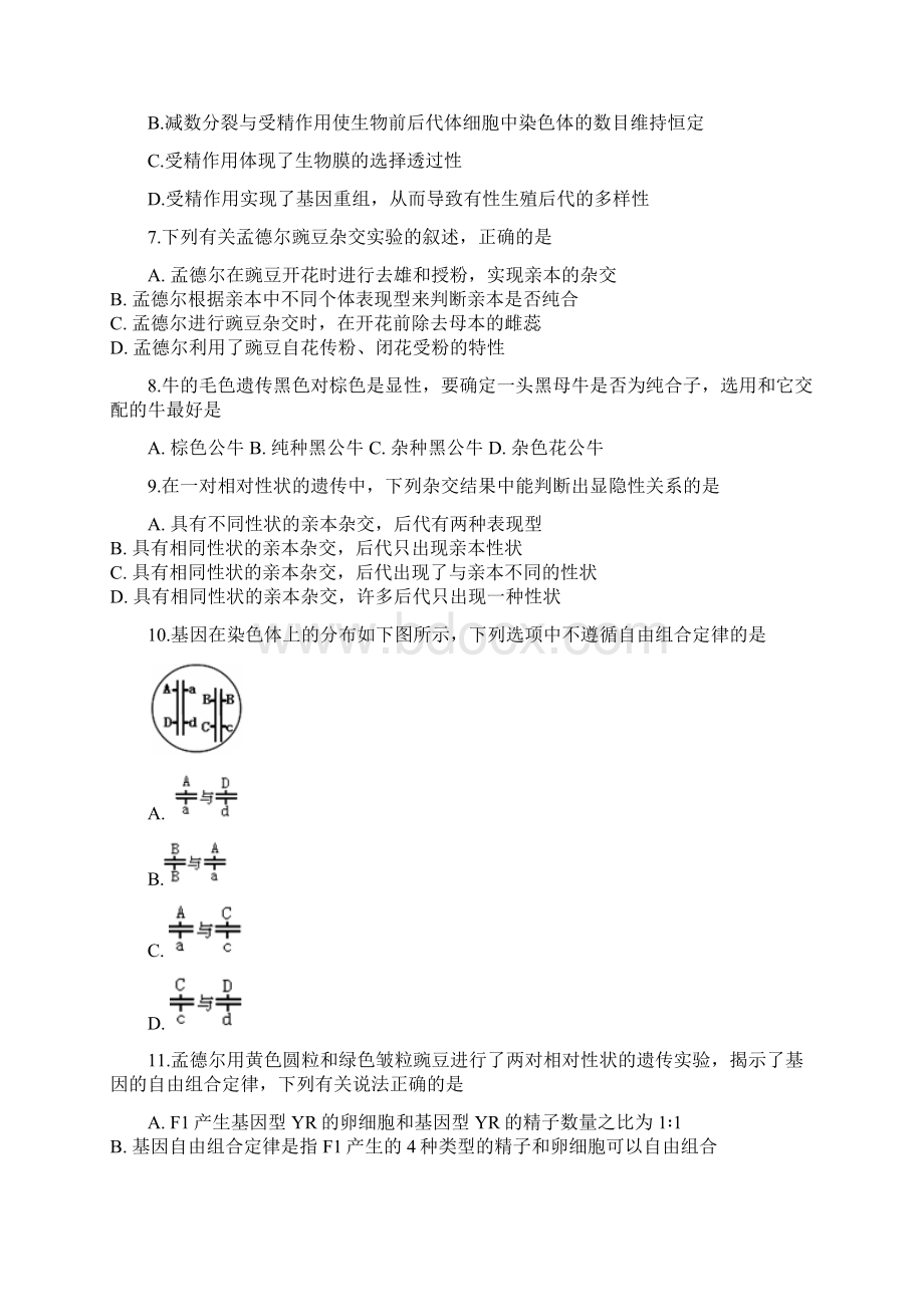 高一生物下学期期中试题19文档格式.docx_第3页