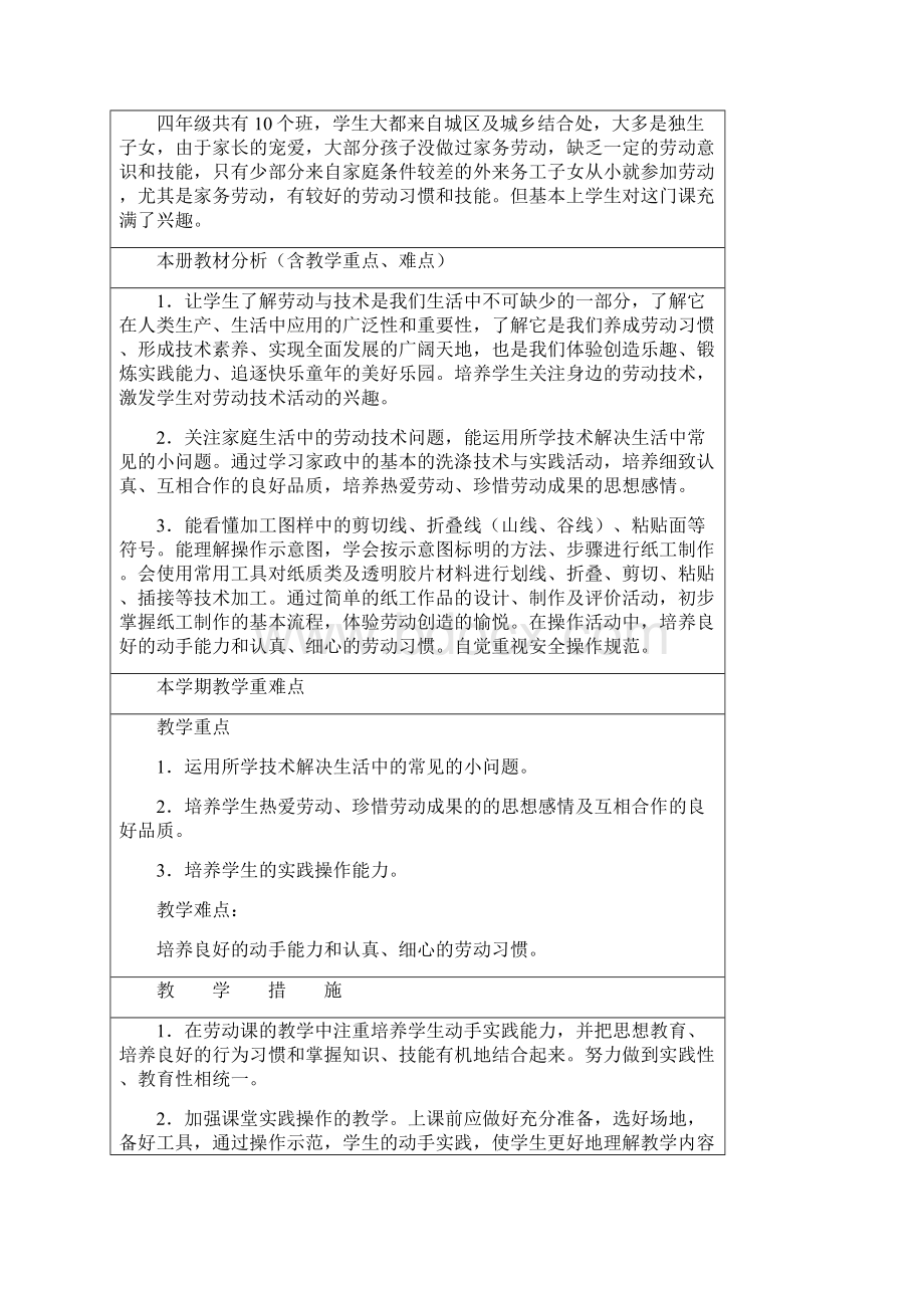 苏教版四年级下册综合实践集体备课.docx_第2页