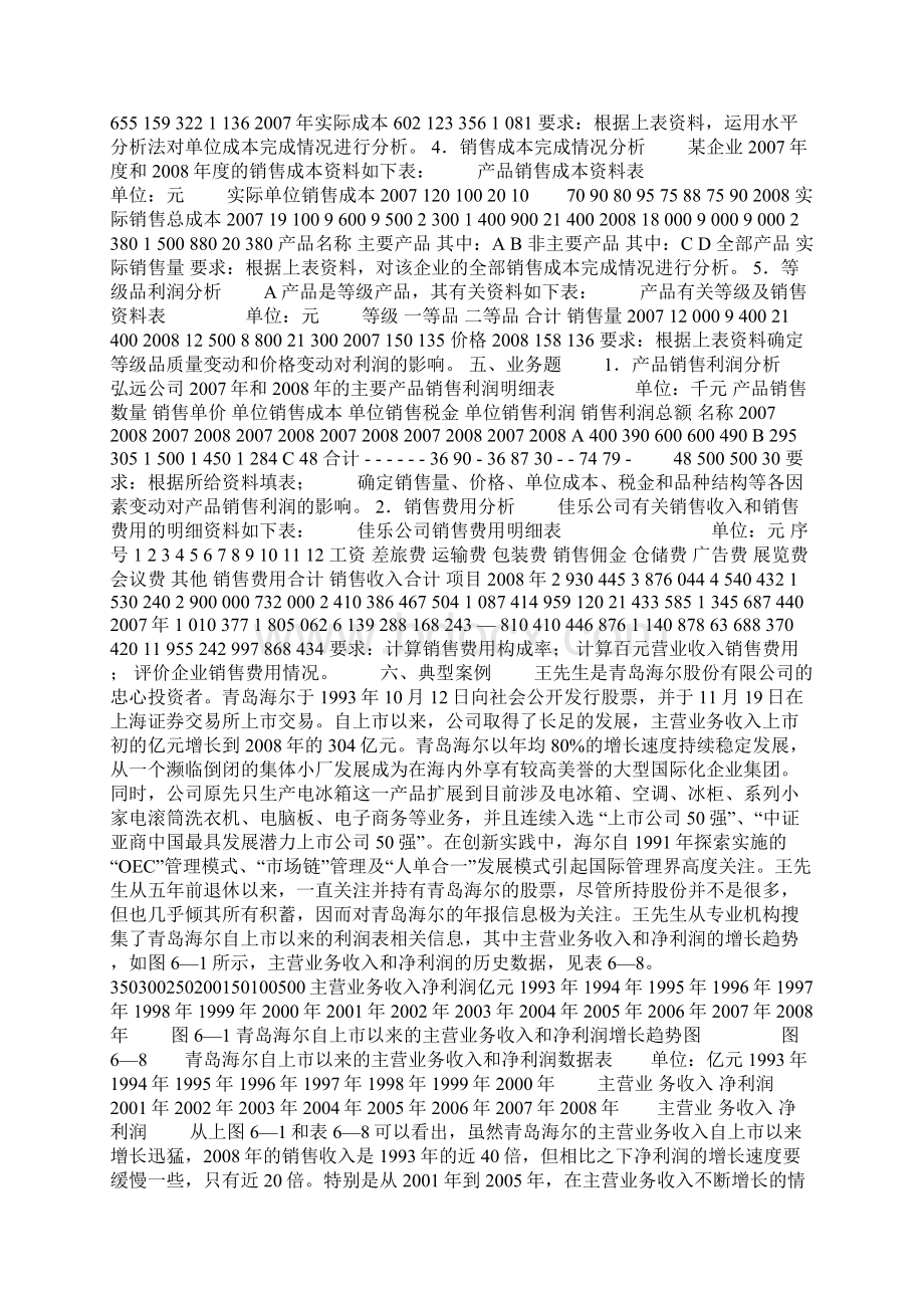 第6章利润表分析习题文档格式.docx_第3页