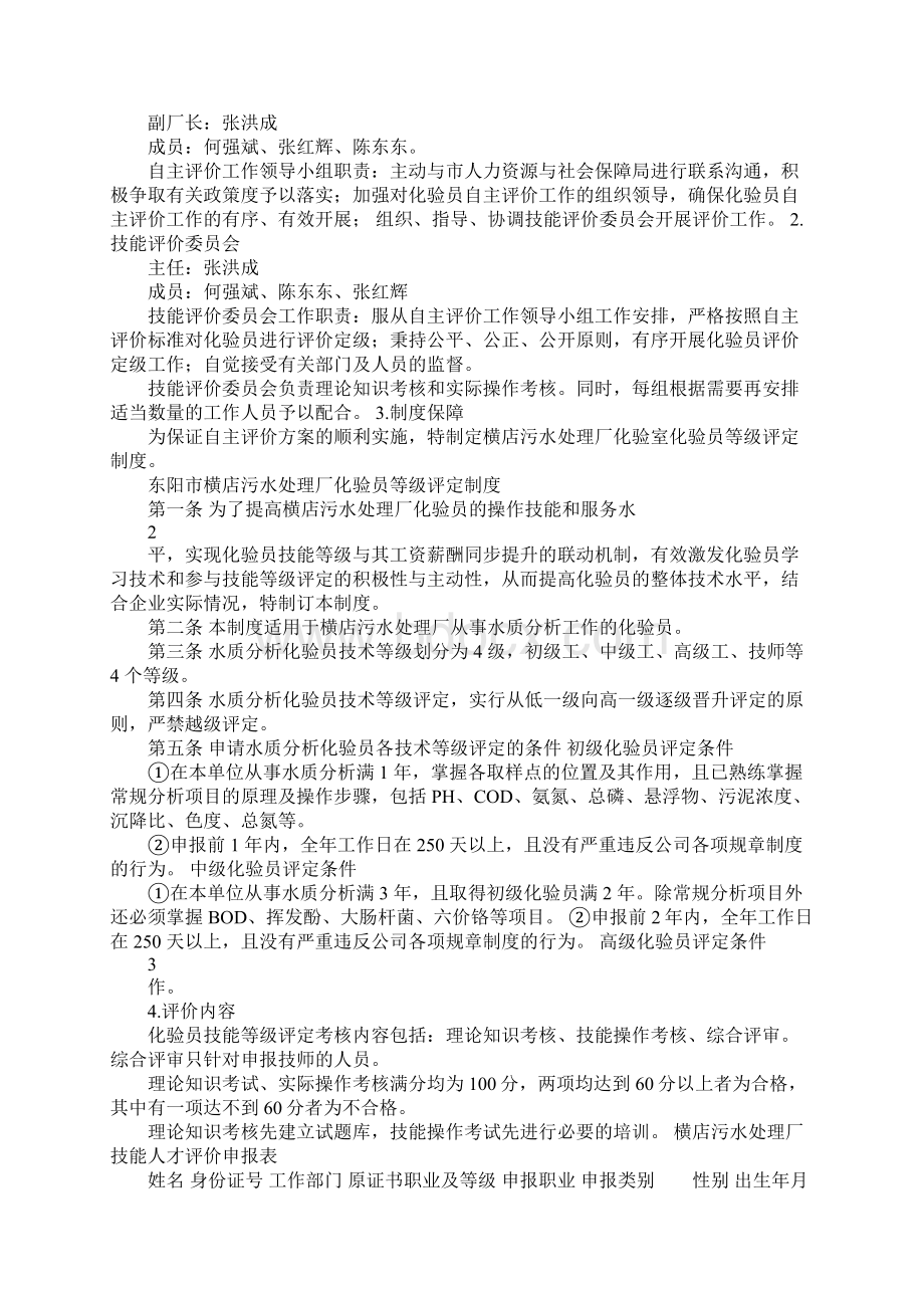 化验员自主评价方案.docx_第2页