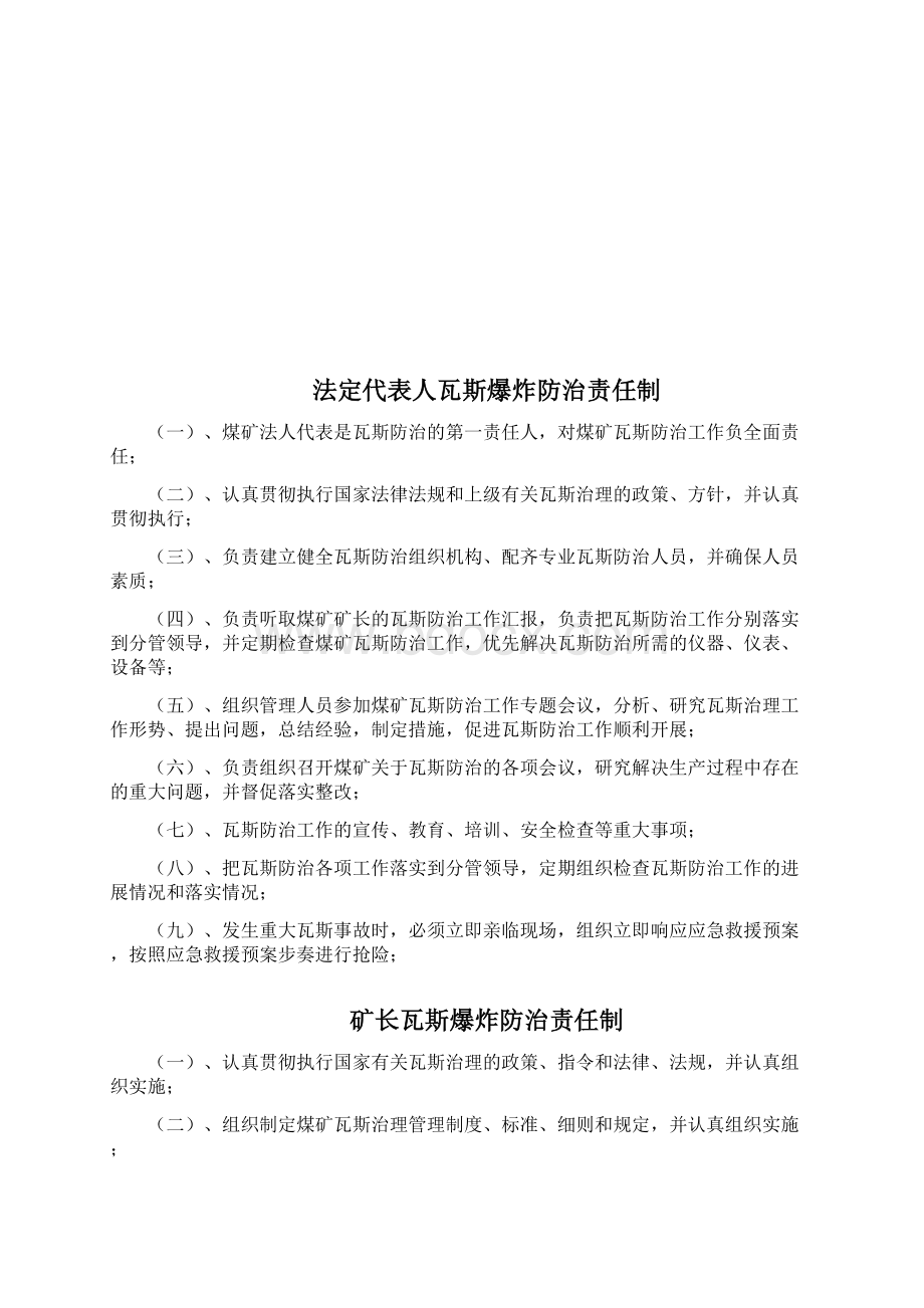 瓦斯防治责任制Word格式文档下载.docx_第2页