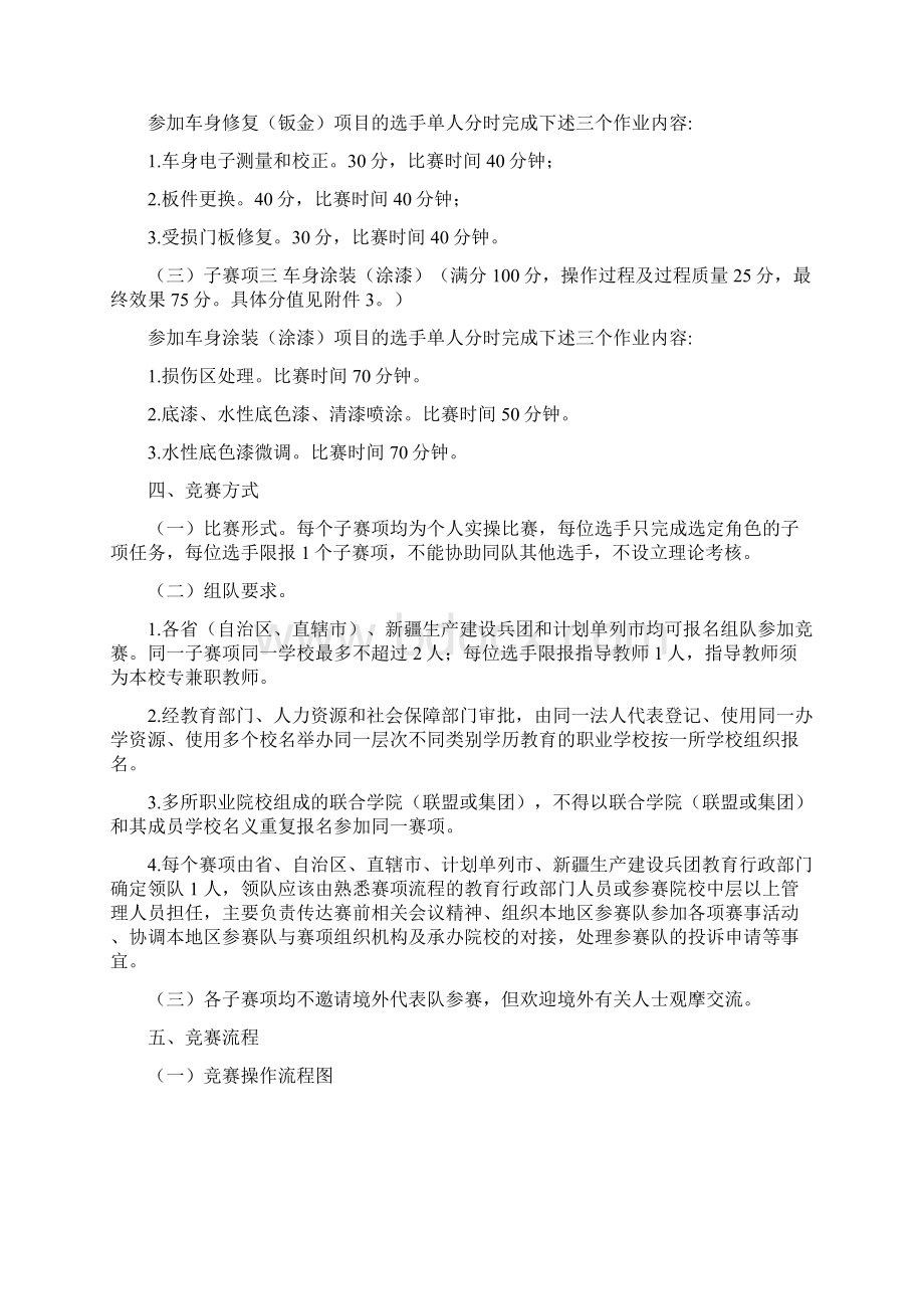 全国中职组技能大赛汽车运用与维修赛项规程.docx_第2页