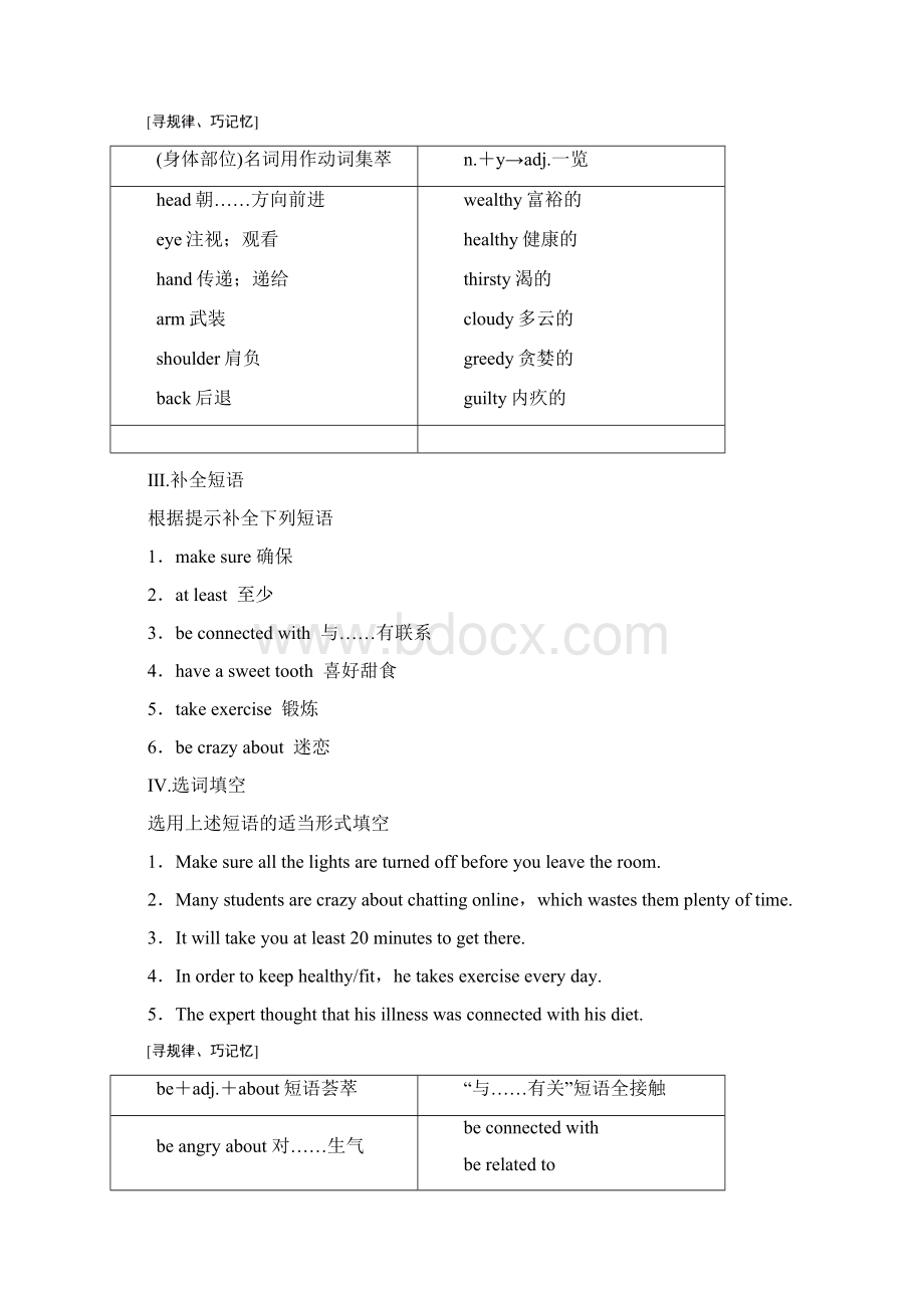 同步外研英语必修二新突破讲义Module+1+Section+Ⅱ Learnin.docx_第2页