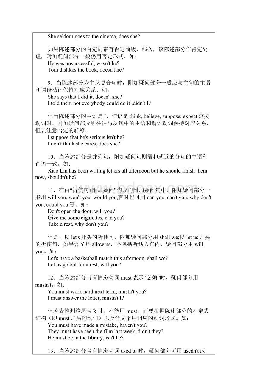 附加疑问句特例Word文件下载.docx_第2页