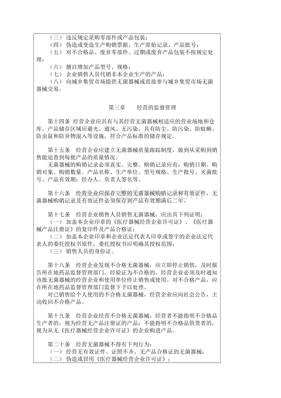 《一次性使用无菌医疗器械监督管理办法》 暂行总局令第24号.docx_第3页