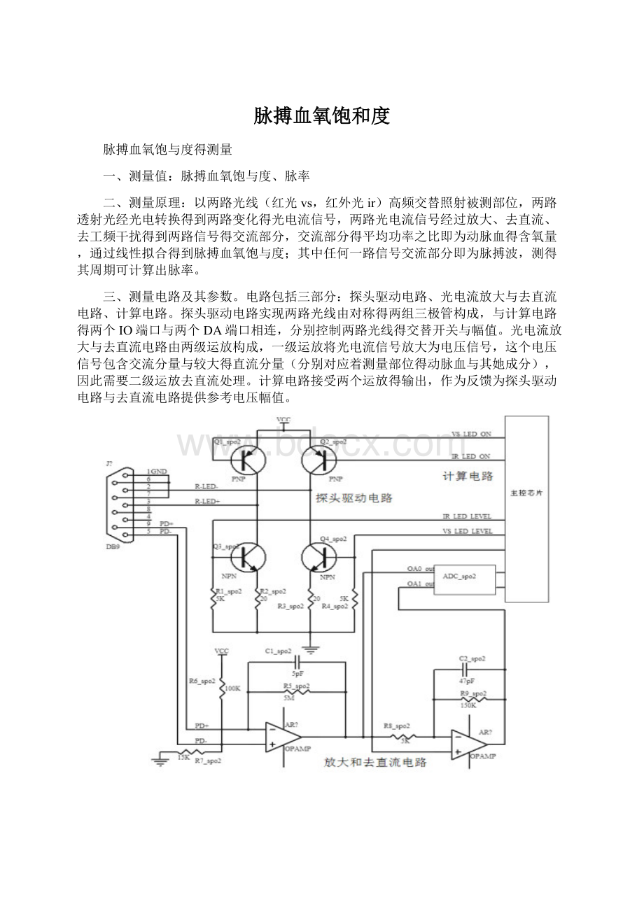 脉搏血氧饱和度文档格式.docx_第1页