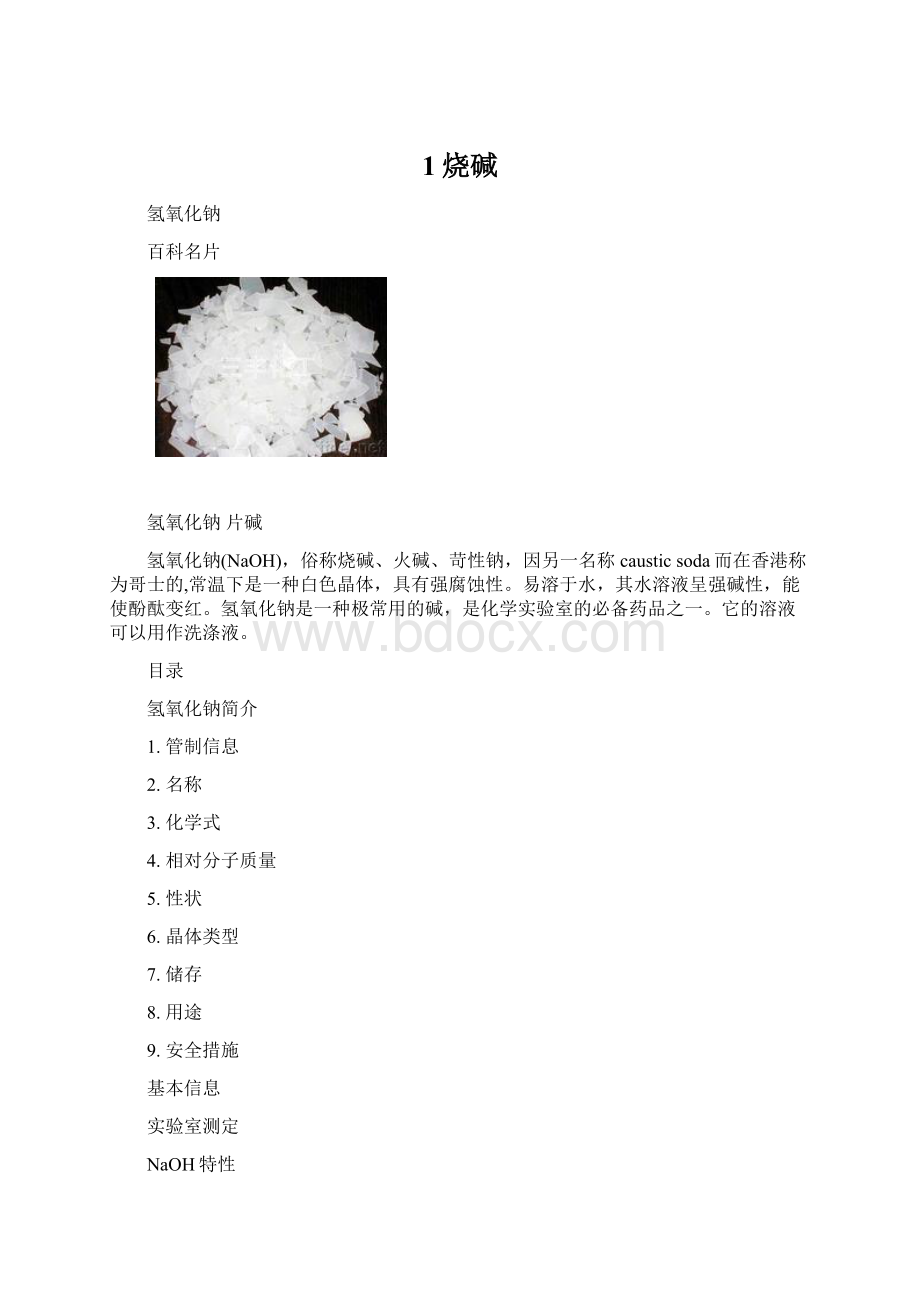 1烧碱Word文档下载推荐.docx