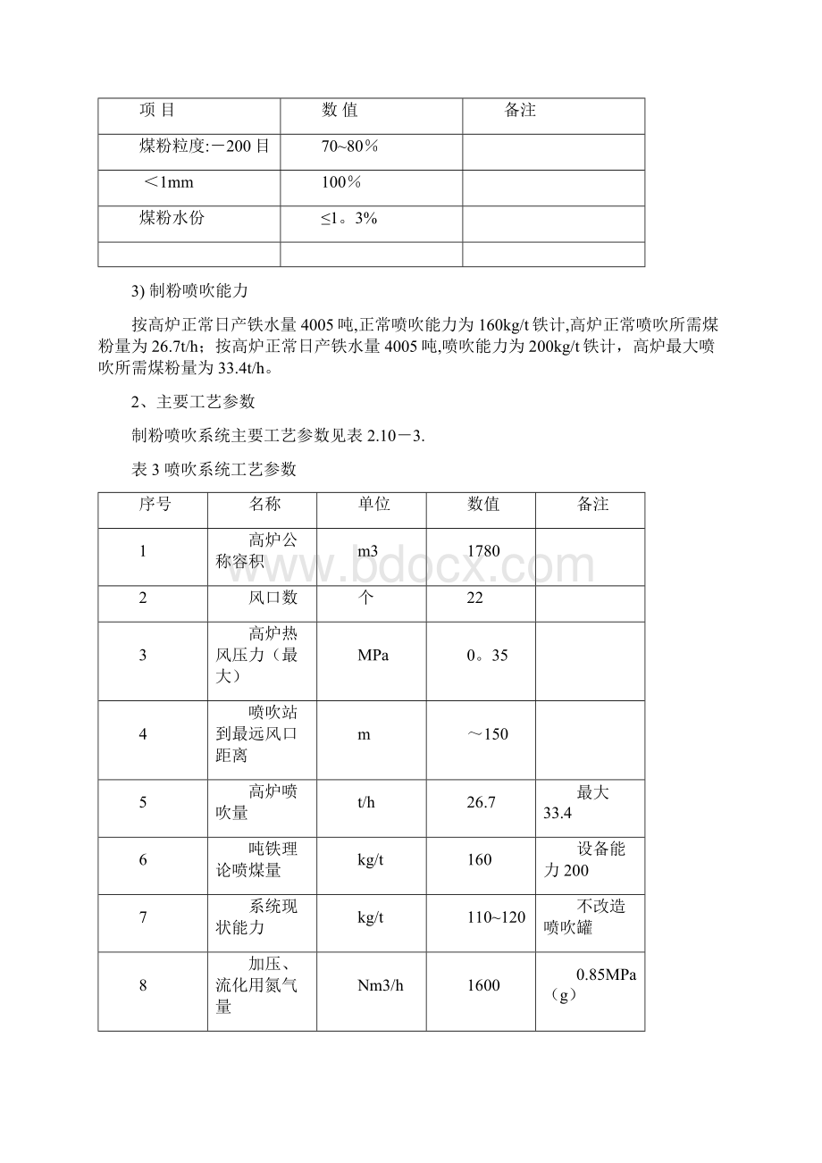 喷煤工艺流程图及概述.docx_第2页