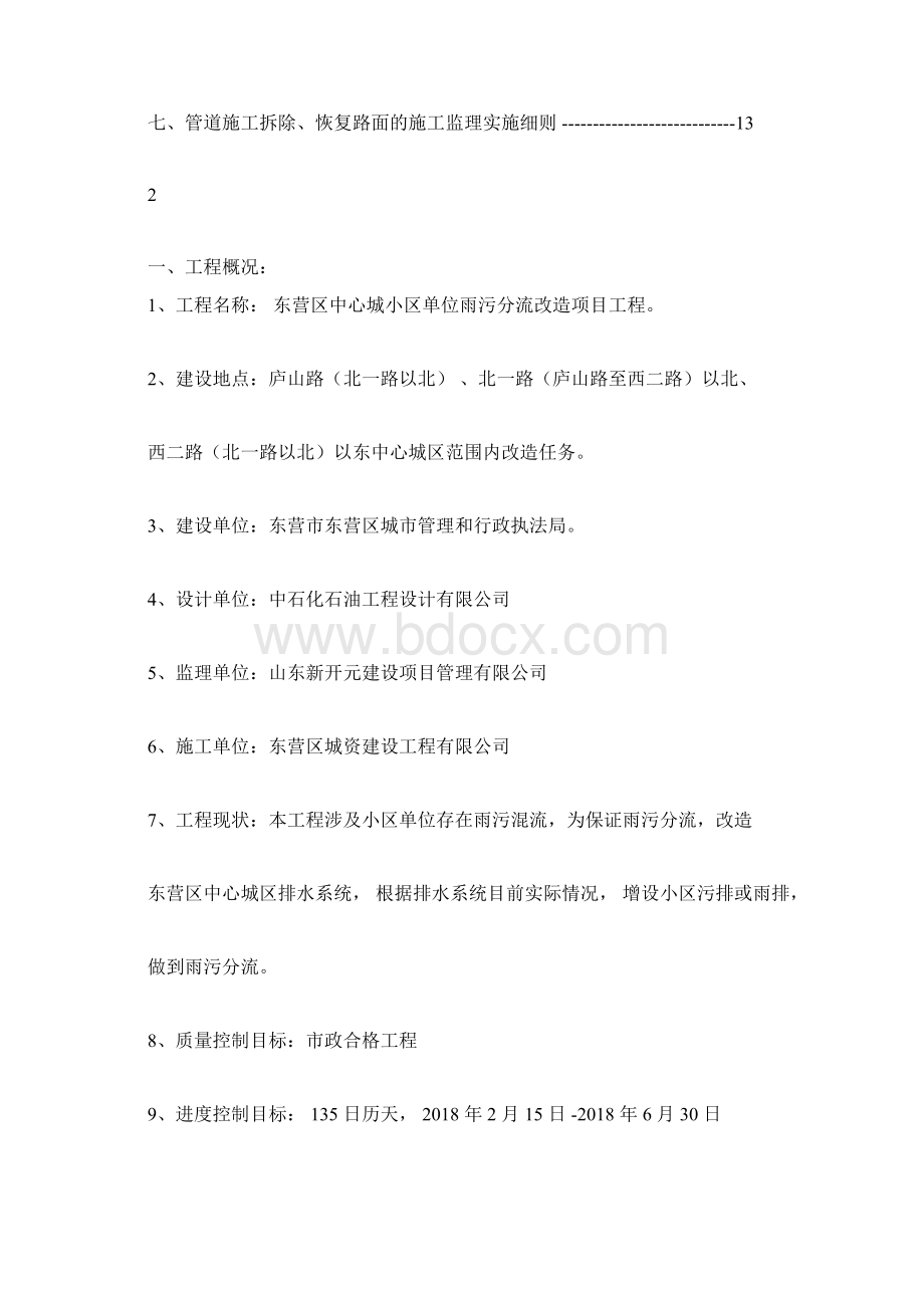 雨污分流监理实施细则Word文档下载推荐.docx_第2页