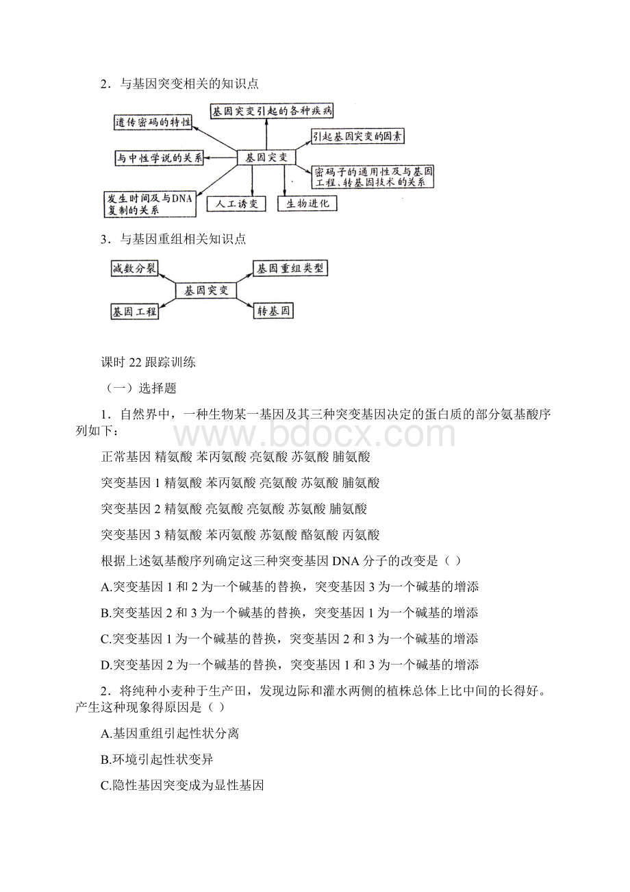 高三生物第一轮复习全套教学案.docx_第2页