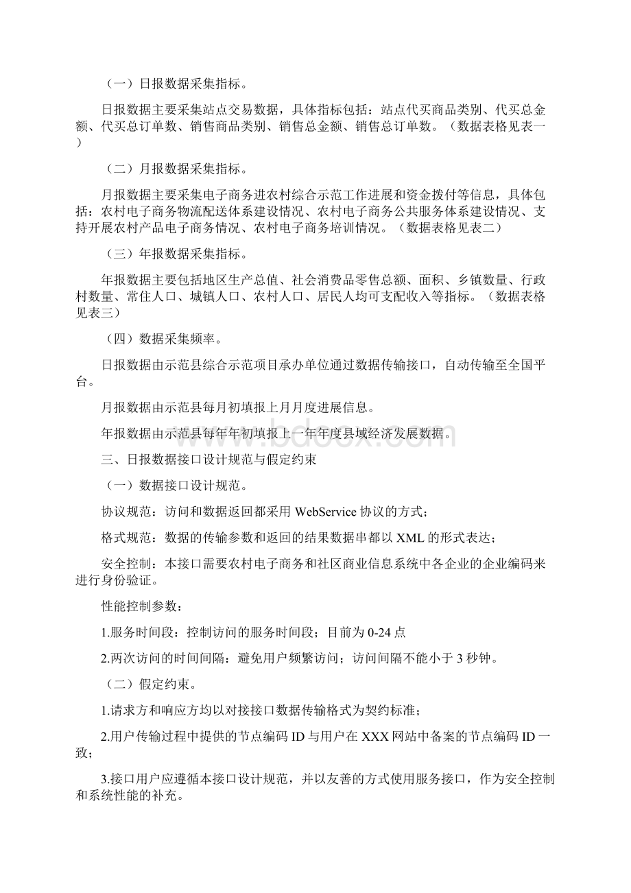 农村电子商务和社区商业信息系统数据采集规范Word格式.docx_第2页