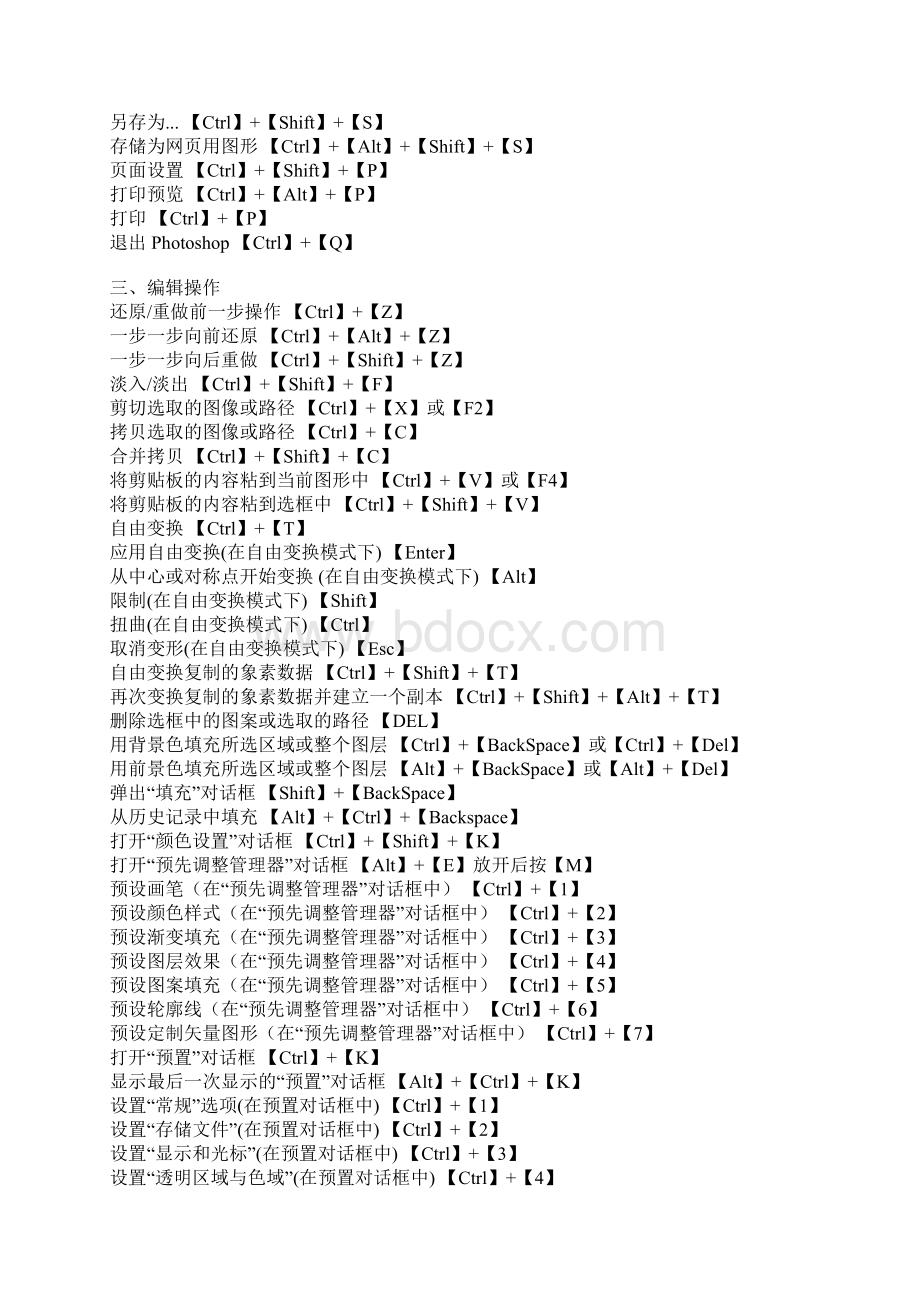 PS AI CD快捷键.docx_第2页