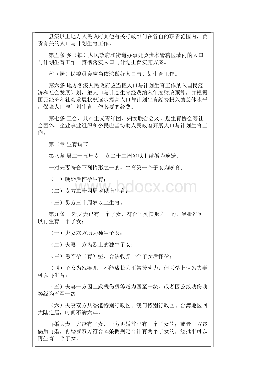 福建省人口与计划生育条例Word下载.docx_第2页