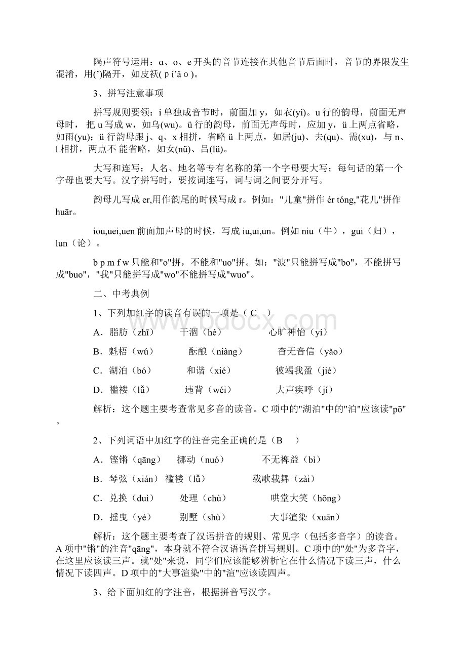 中考语文总复习全套文档格式.docx_第3页