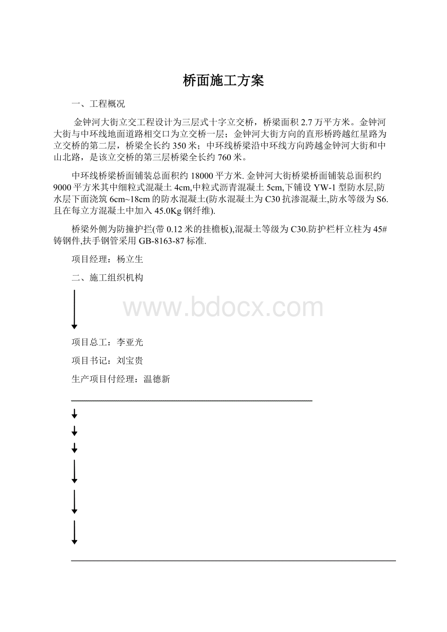 桥面施工方案文档格式.docx_第1页