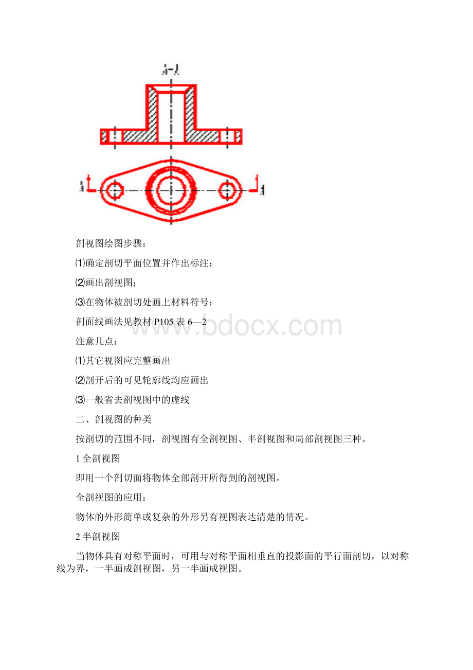 机械制图教案完稿Word文件下载.docx_第2页