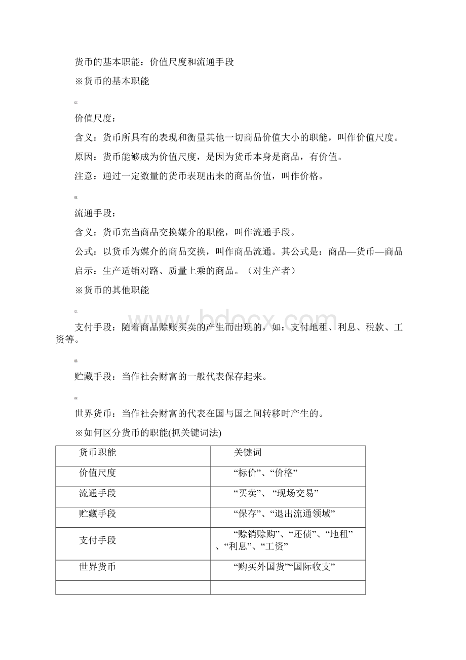 最新最全经济生活知识点归纳依据版教材Word文档下载推荐.docx_第2页