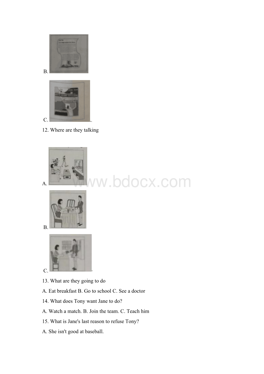 河北省中考英语试题含答案解析Word格式文档下载.docx_第2页