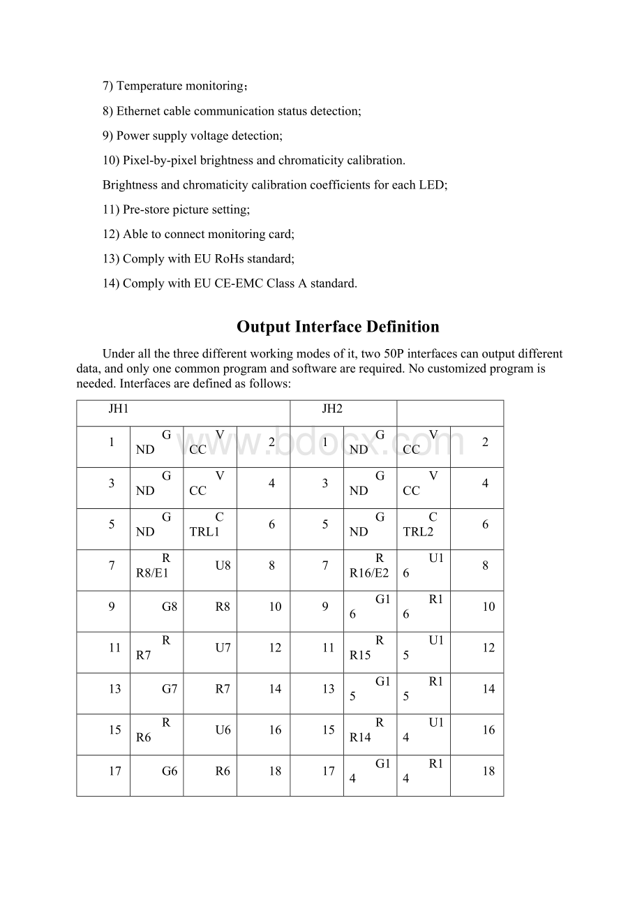 诺瓦科技透明LED显示屏接收卡MRV360规格书英文版.docx_第3页