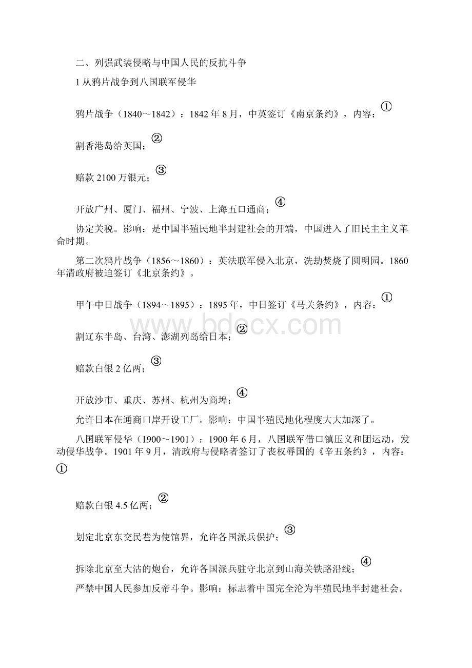 高中历史会考知识点总结精简版Word文件下载.docx_第2页