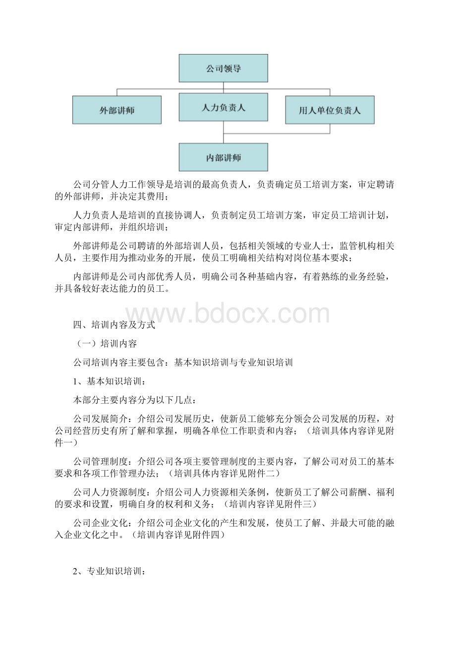 新员工入职培训计划方案Word文档下载推荐.docx_第2页