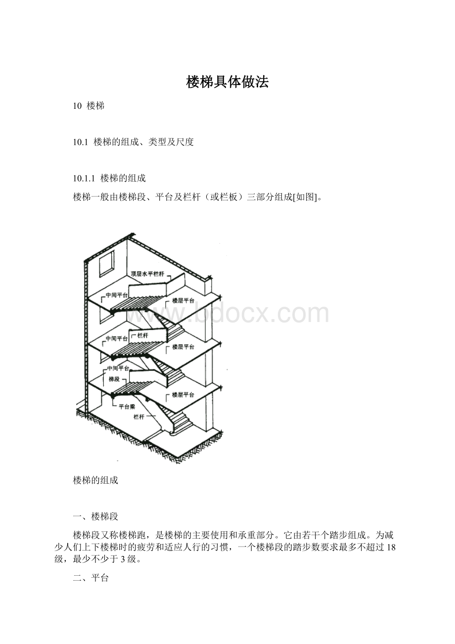 楼梯具体做法.docx