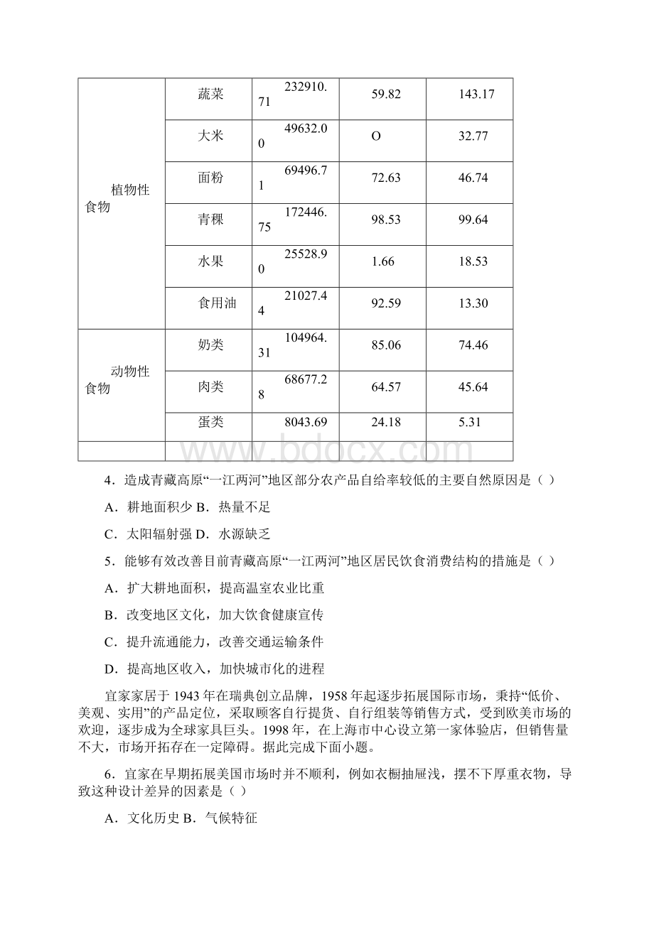 新高考高三地理专题训练 产业区位因素 含答案.docx_第2页