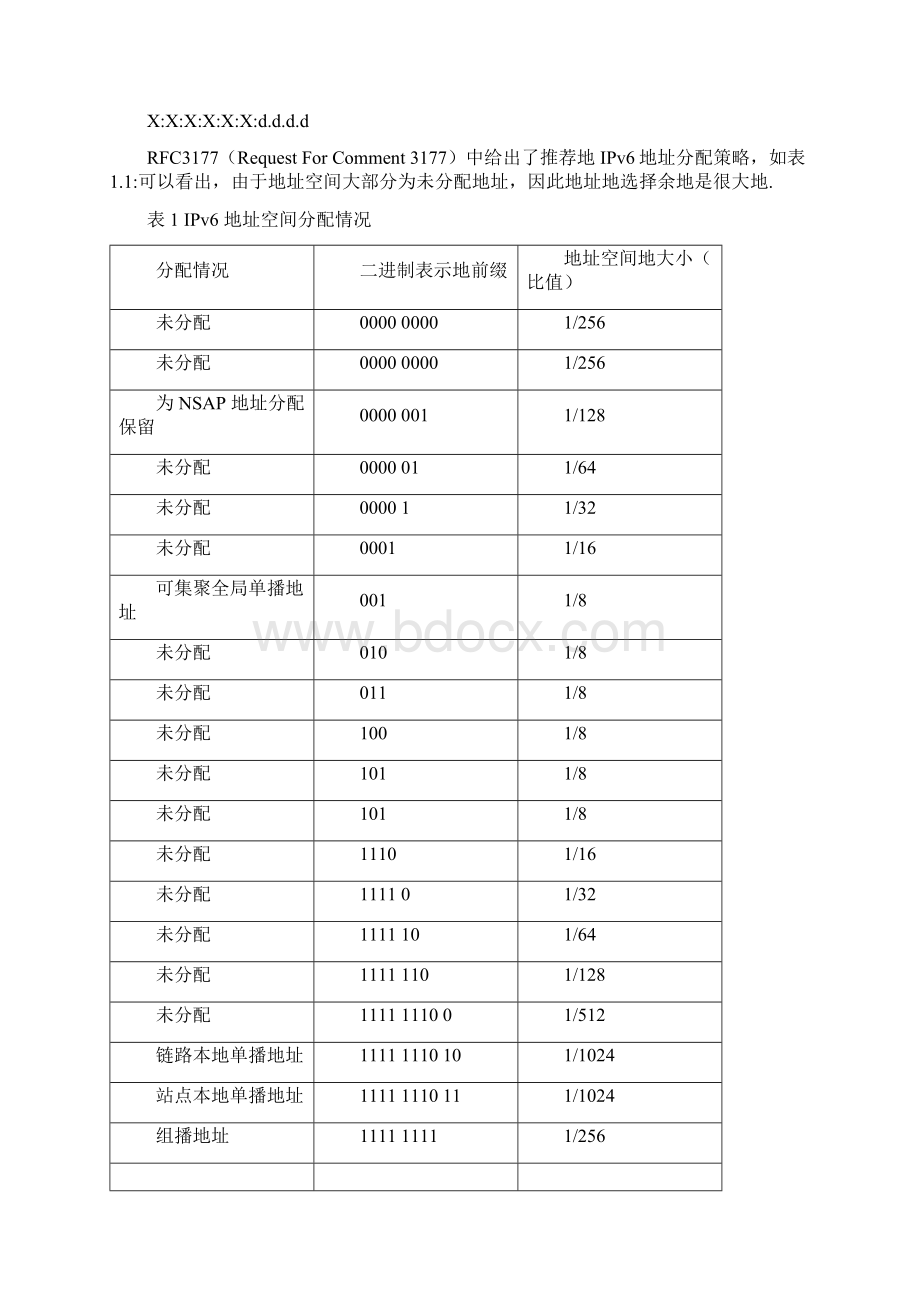 Internet用户基于IPV6协议实验网设计与实现Word下载.docx_第3页